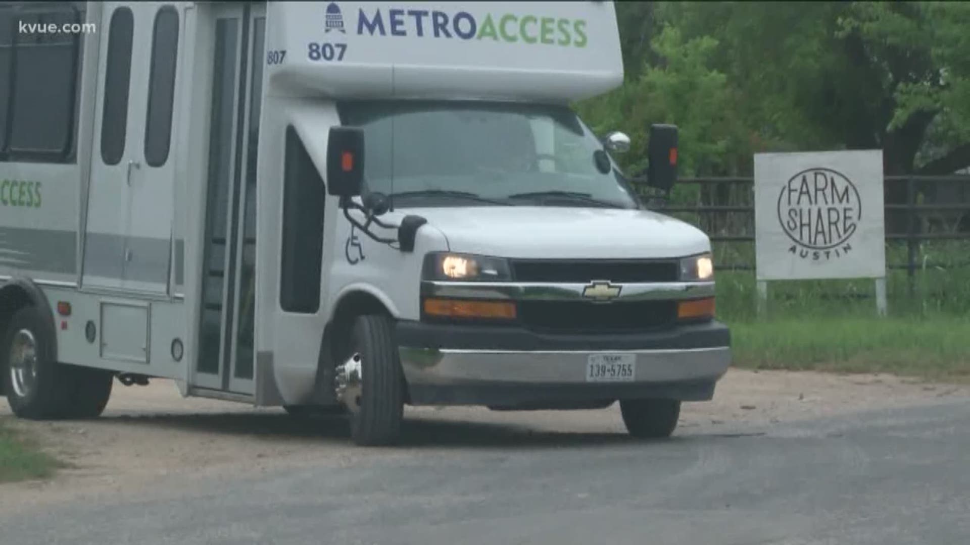 Hannah Rucker shows us how farmers are teaming up with Capital Metro for some special deliveries.