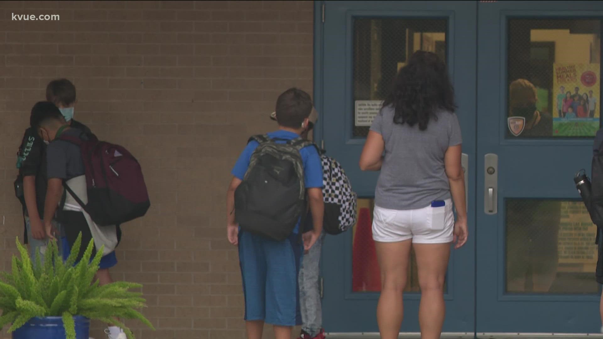 Round Rock ISD issued a temporary mask policy for students.