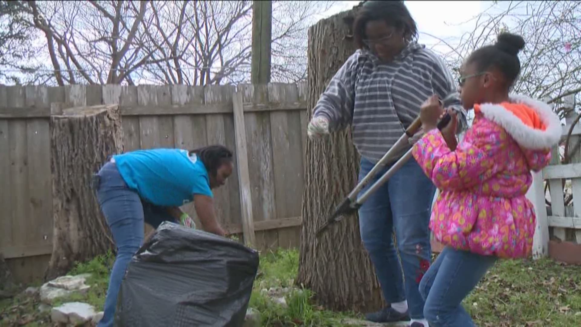 Some in the Austin area chose to live out Dr. Martin Luther King Jr.'s teachings by volunteering in their community.