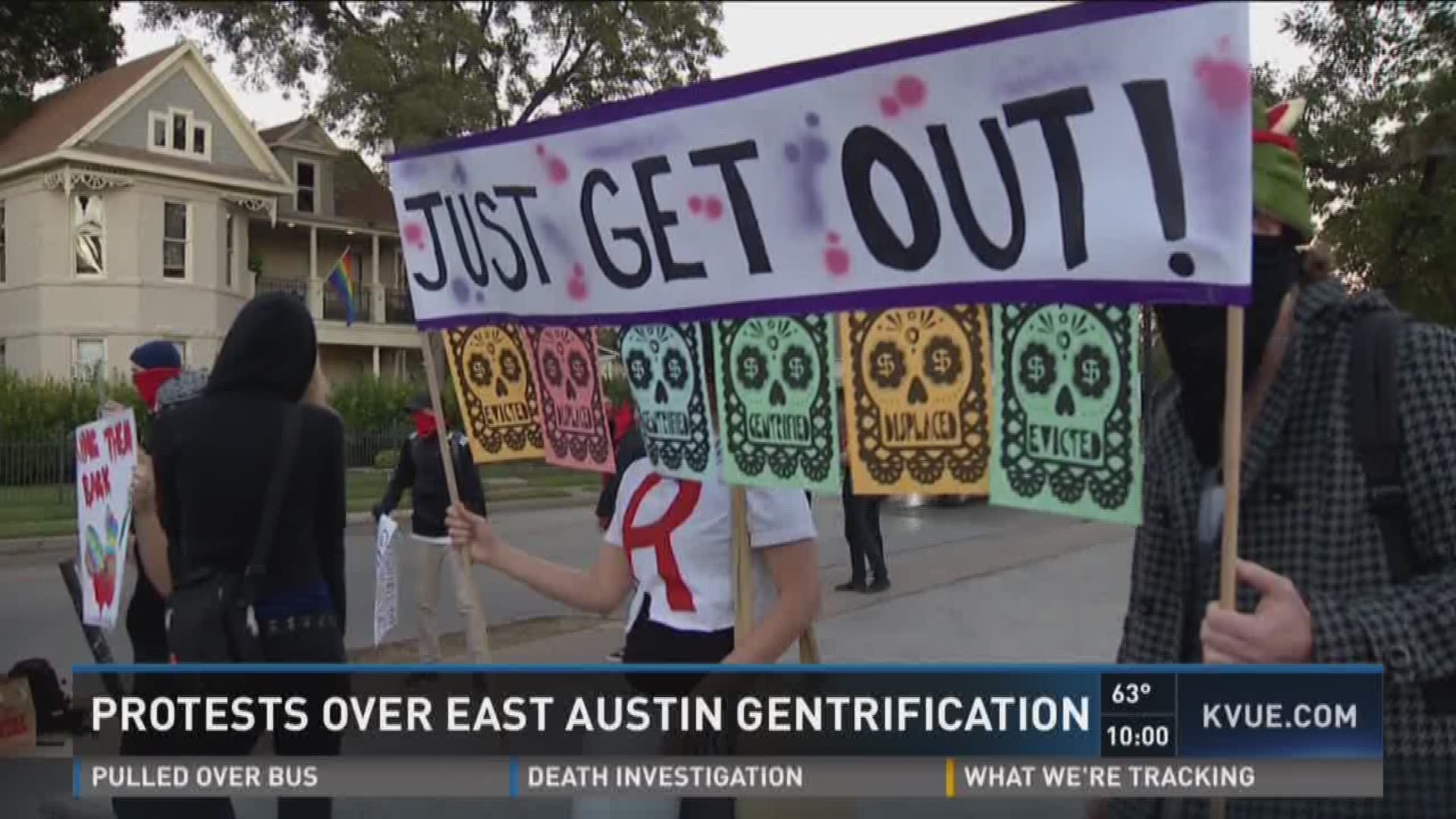 Protests over East Austin gentrification