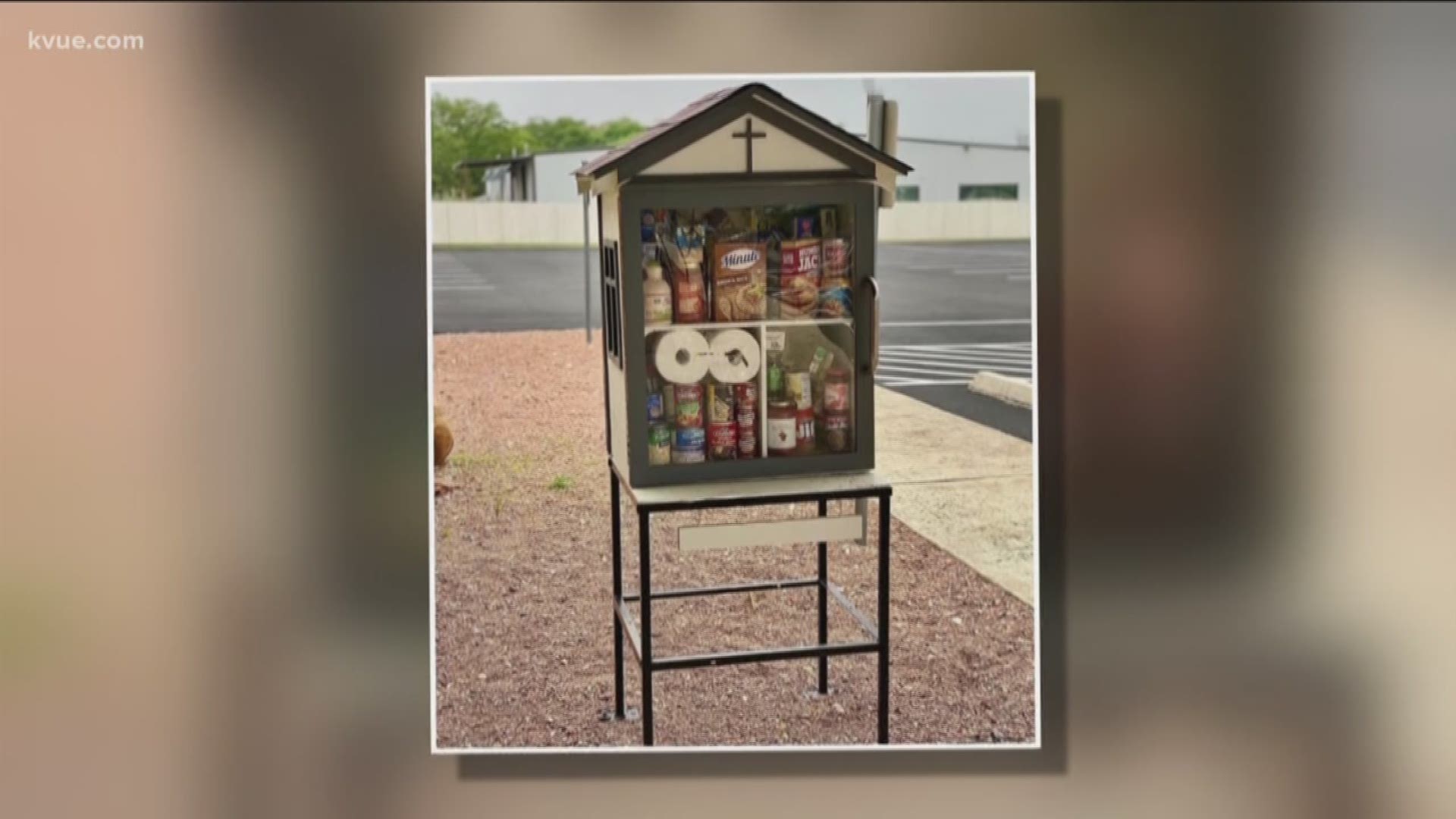 A pastor found a safe way to spread his kindness in the neighborhood.