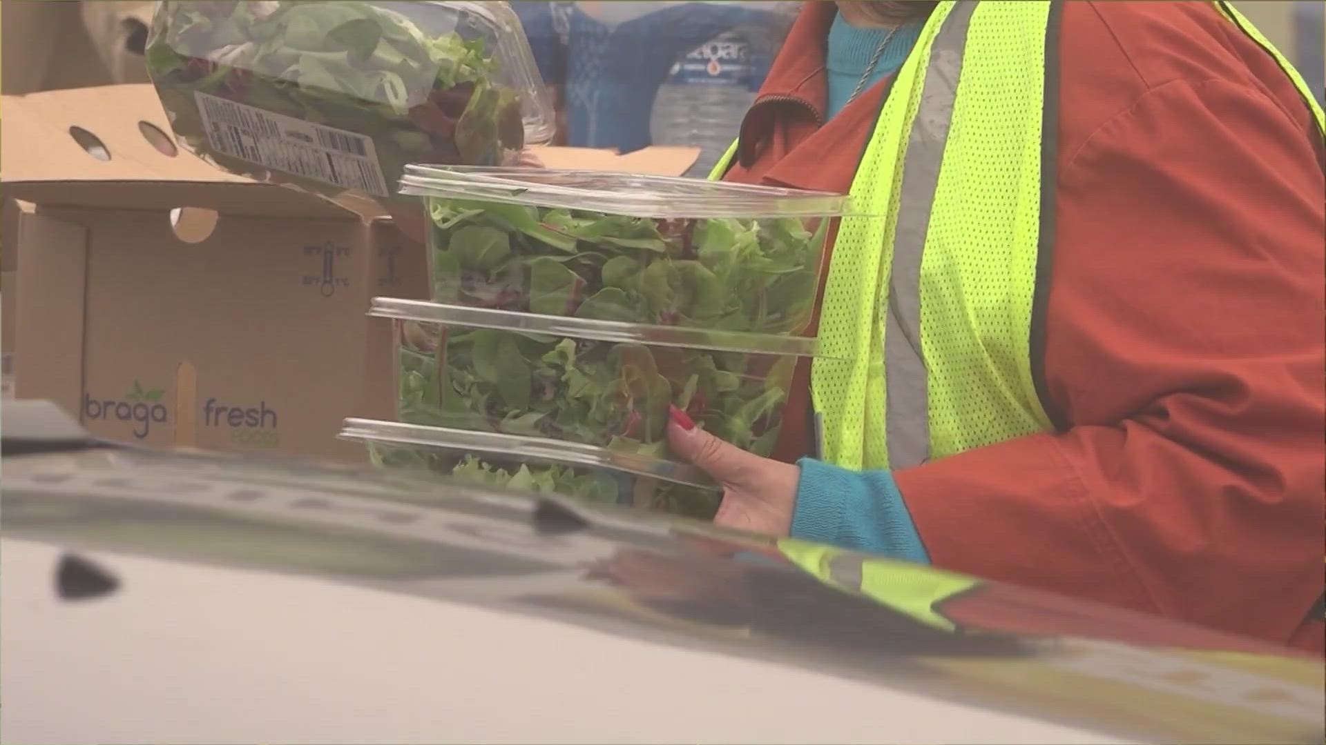 Due to the increased need from the ice storm, the Central Texas Food Bank is offering a second food distribution event to bridge the gap.