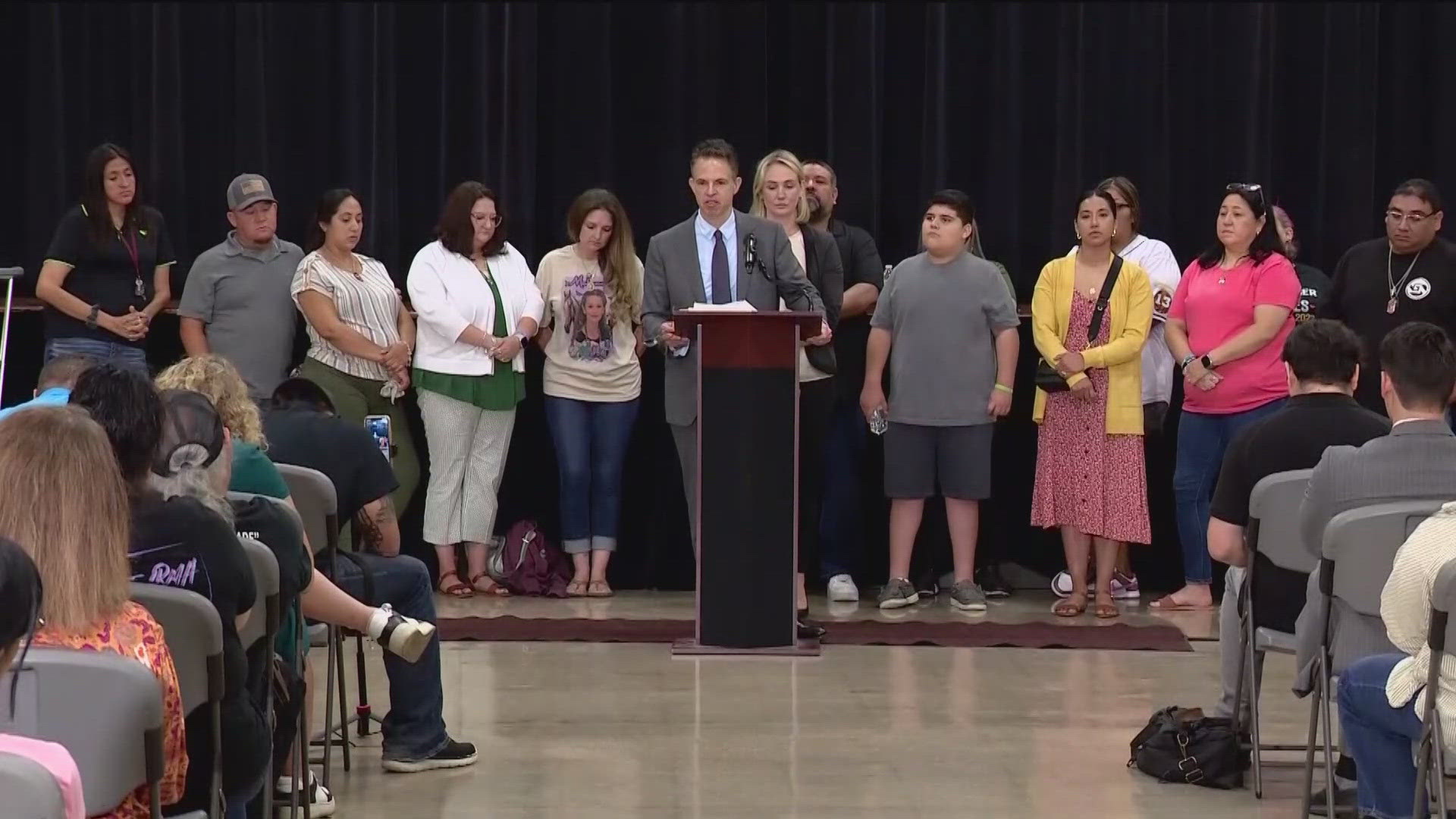 Families of 19 of the victims of the 2022 Robb Elementary school shooting in Uvalde announced a $500 million lawsuit against 92 Texas DPS troopers.