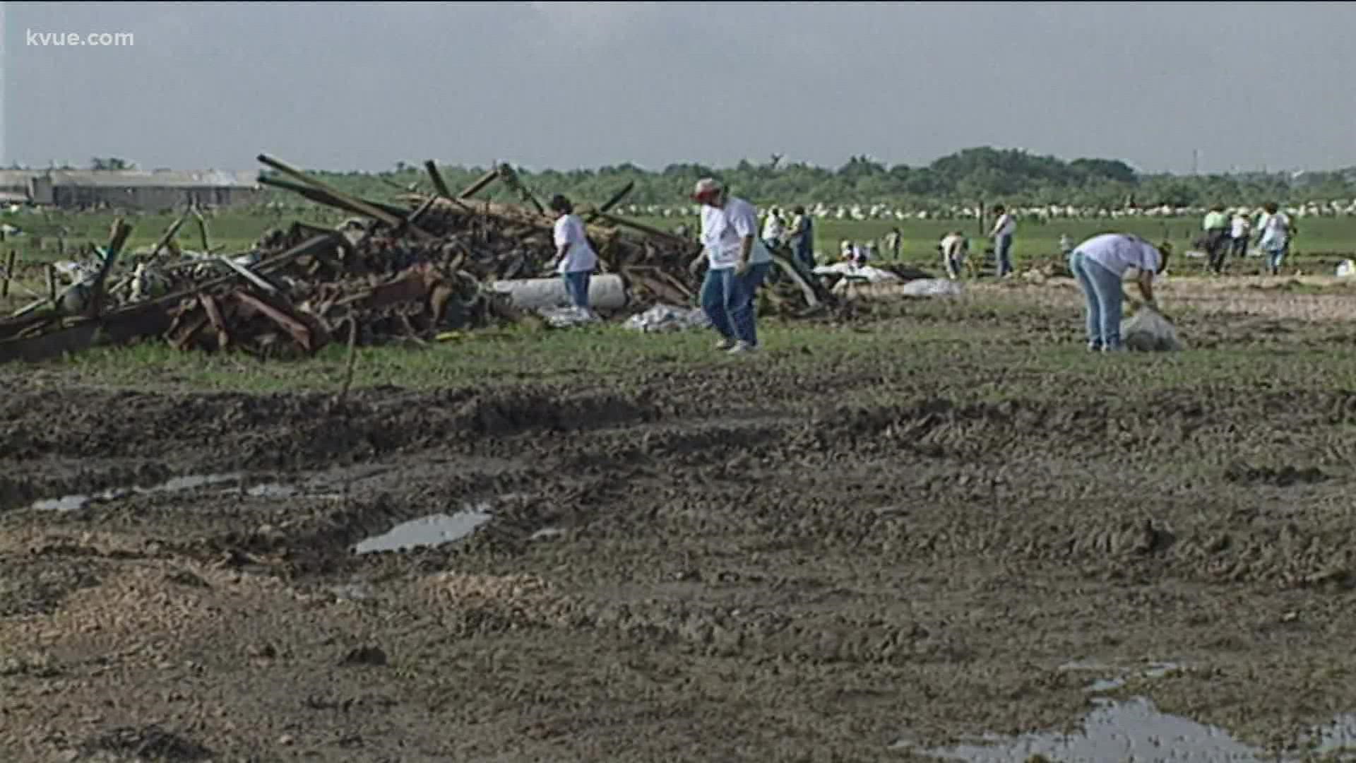 After Jarrell was slammed by a deadly F-5 tornado on May 27, 1997, people from near and far wanted to help.