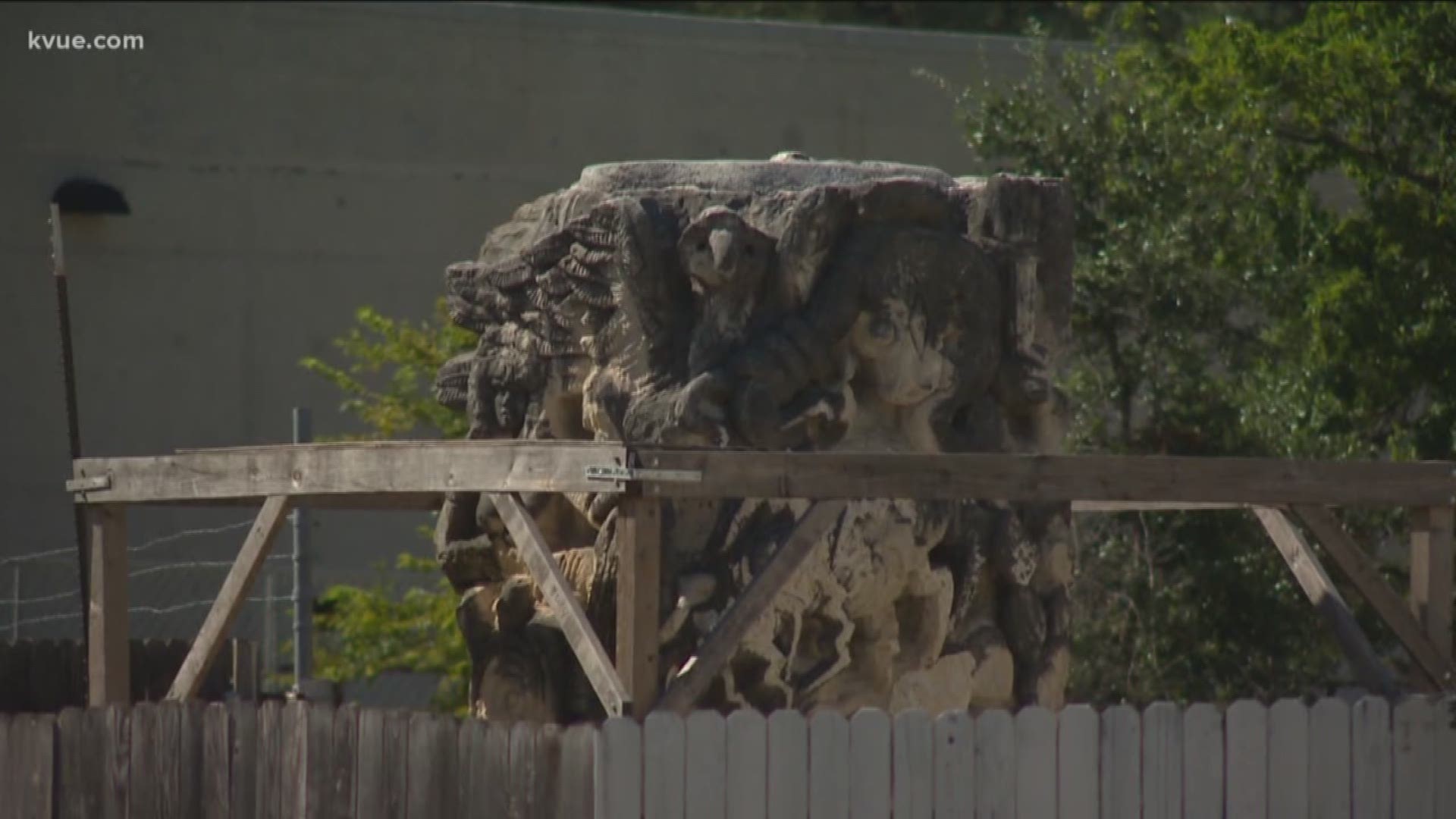 It's a sculpture that's been in Austin for three decades.