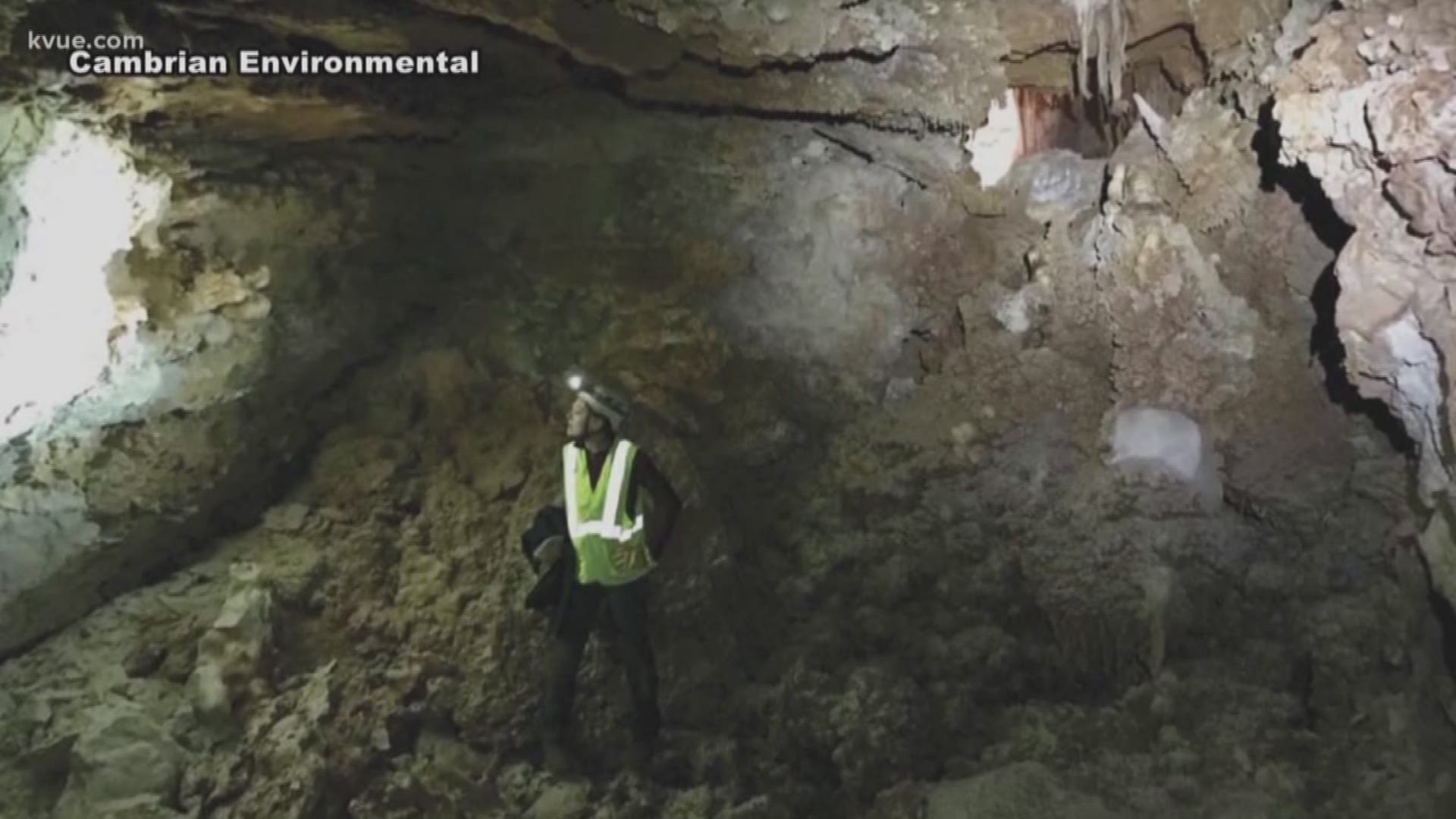 Williamson County Tuesday released a 3D map of the cave on Cambria Drive.