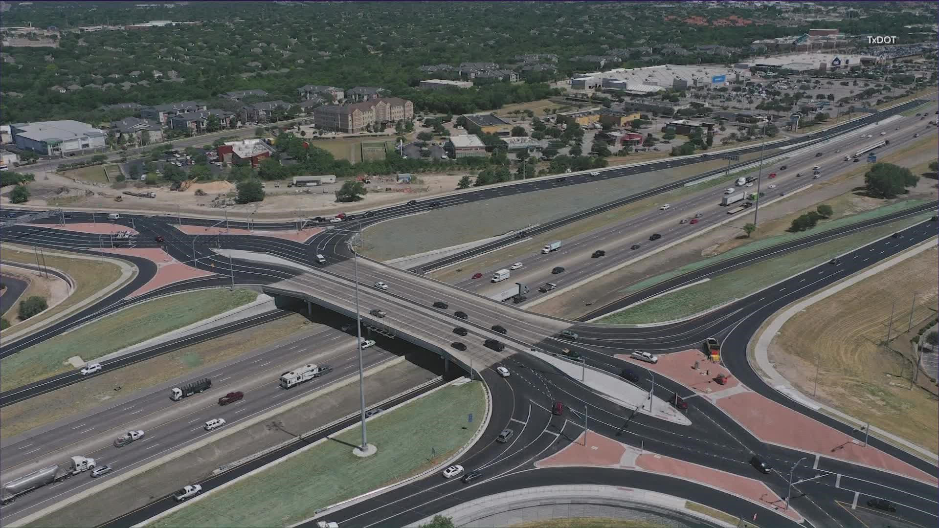 On Wednesday, TxDOT crews cut the ribbon to open the diverging diamond at I-35 and Parmer Lane.