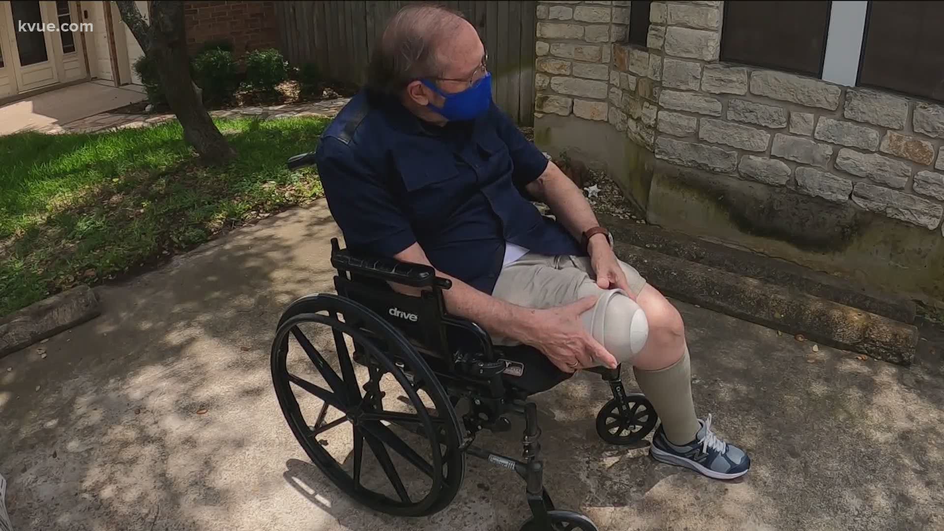 He's a Vietnam veteran who's battled and beat a lot – but he found himself trapped by a problem he couldn't defeat. That's when the KVUE Defenders stepped in.