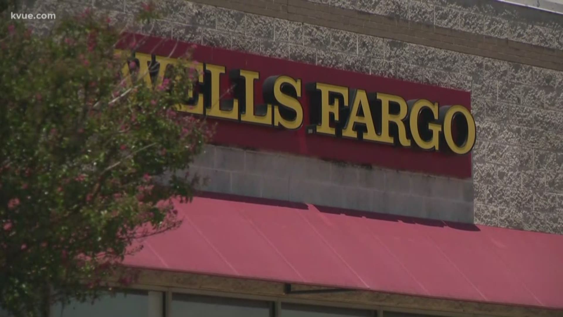 Police said the robbery happened at a Wells Fargo bank in northwest Austin.