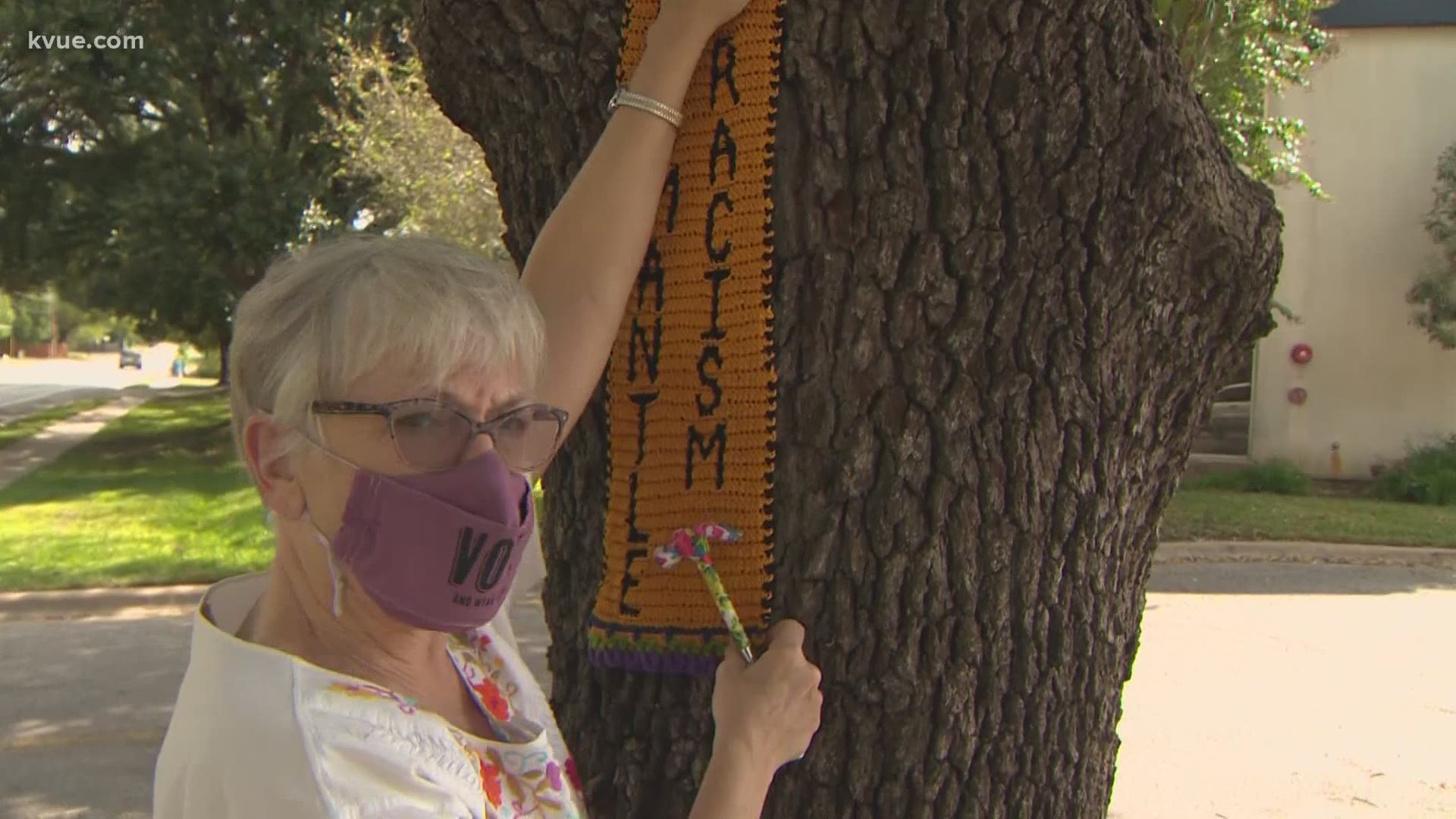 One Central Austin woman picked up her crochet hook and decided she wanted to help make a difference.