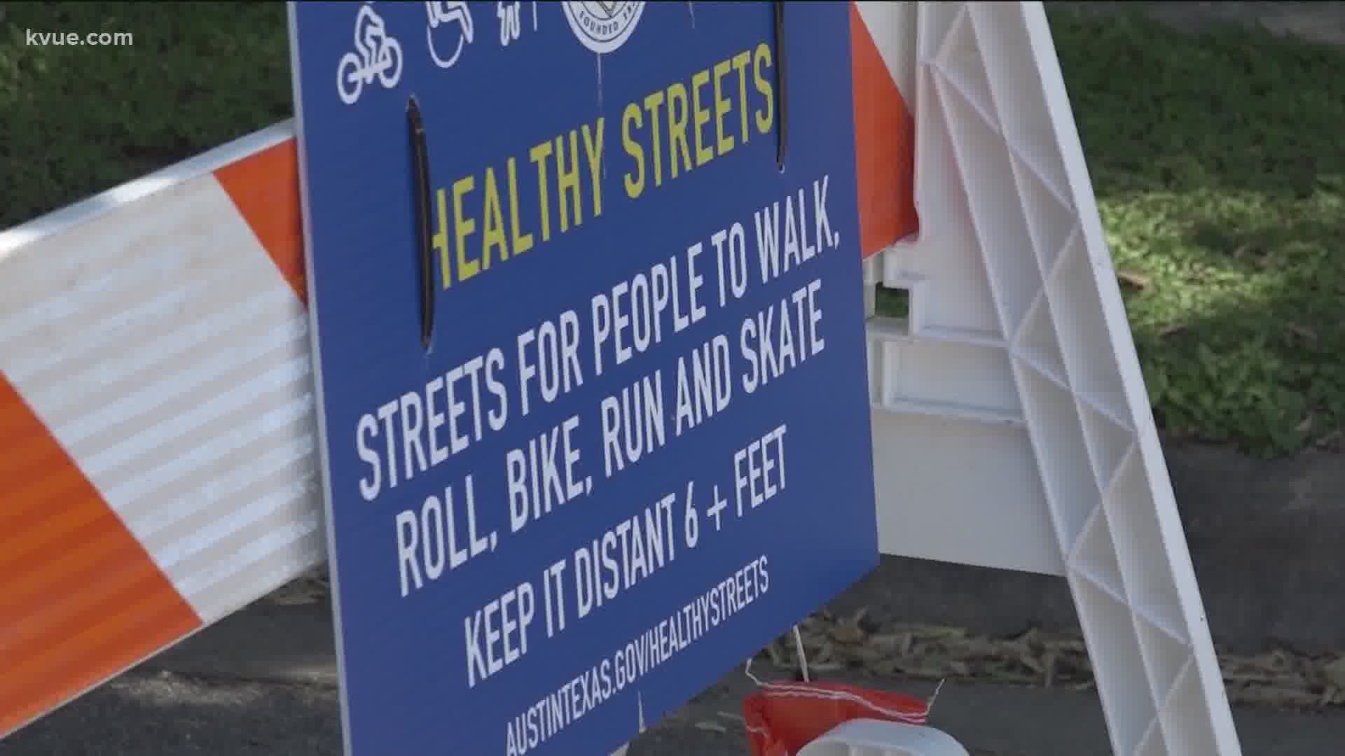 Healthy Streets is part of a city plan to provide more outdoor space for physical distancing during the pandemic.