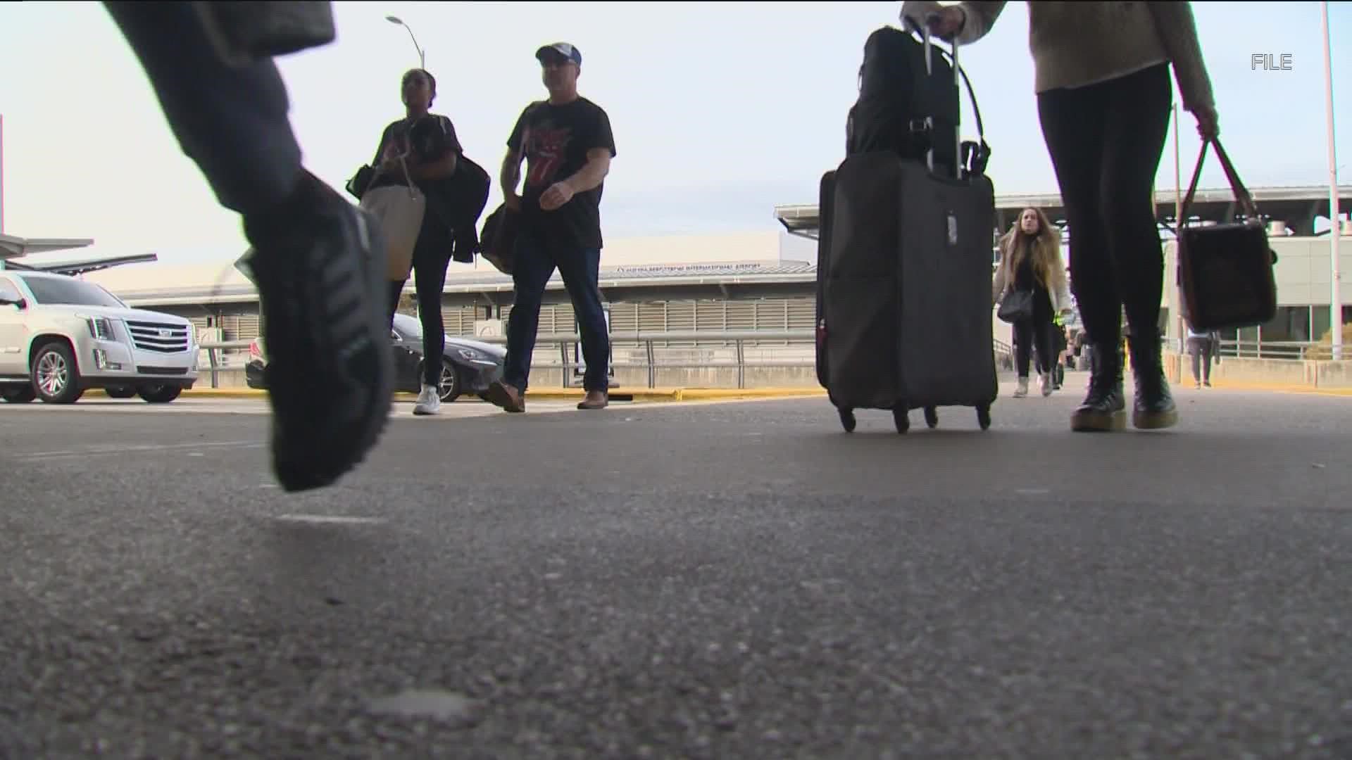 The staff at Austin's airport say they're expecting things to get pretty busy