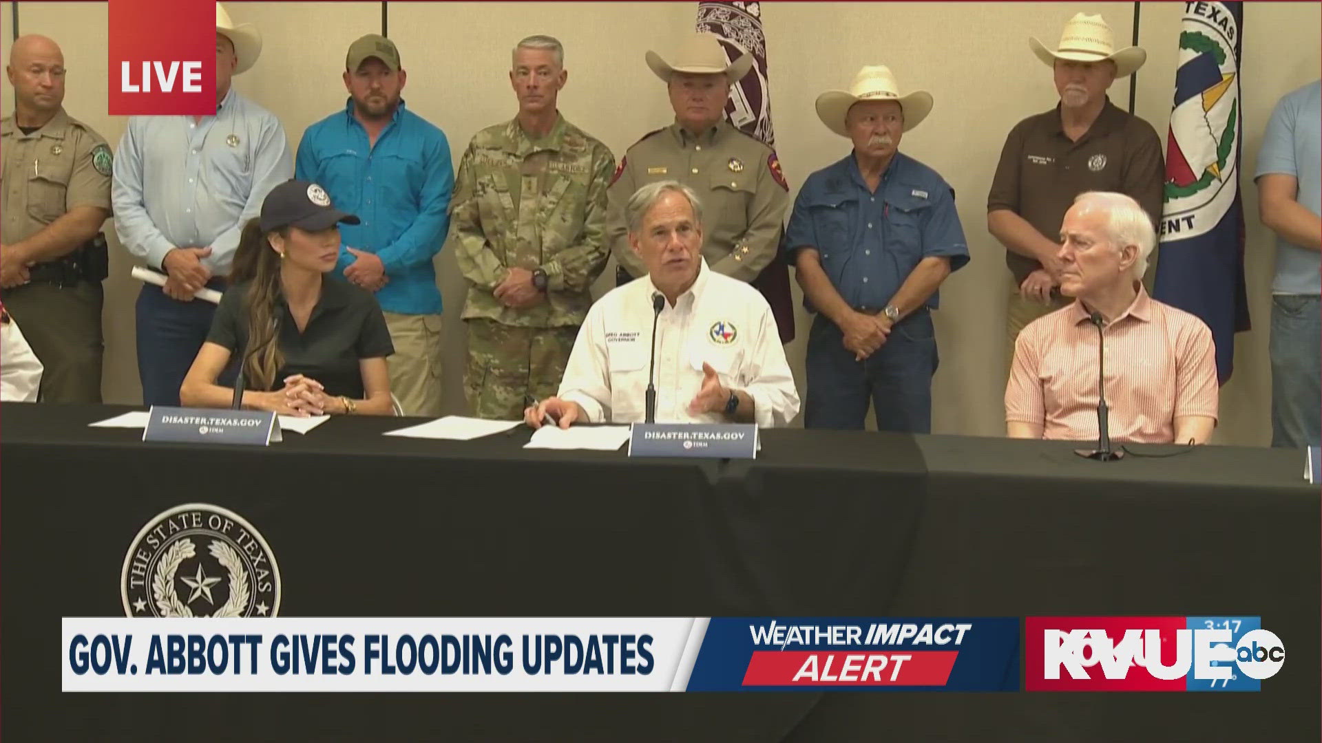 Flooding overnight in the Texas Hill Country devastated more area of Central Texas. Gov. Abbott expanded his existing disaster declaration to more Texas counties. 