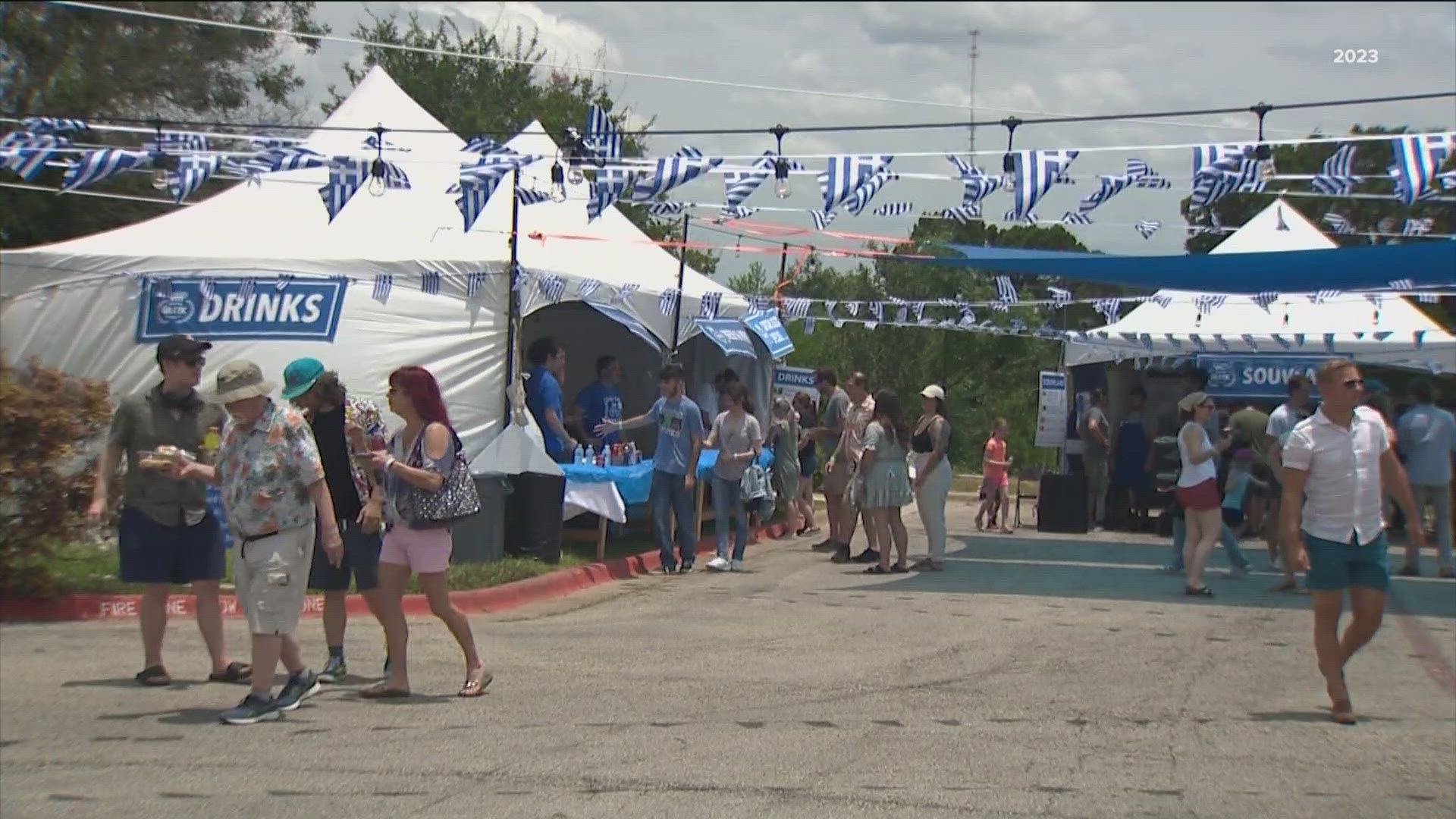 The event includes food, music, dance performances and more at the Transfiguration Greek Orthodox Church.