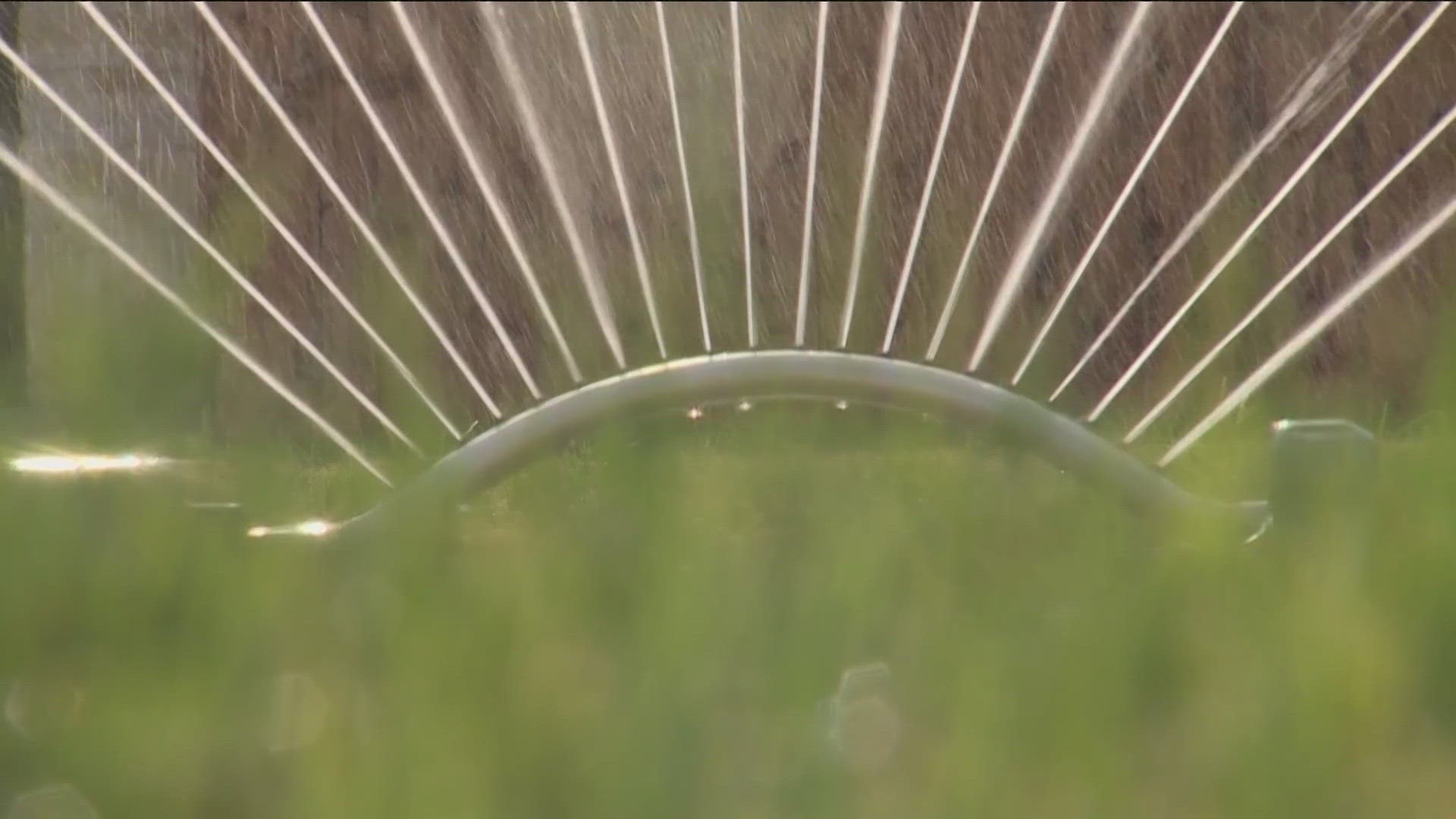 The City is asking residents to conserve water now to avoid further restrictions.