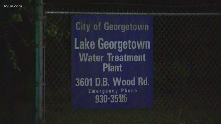 Problem with Georgetown water treatment plant prompts warning from the city
