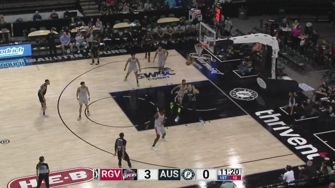 HIGHLIGHTS: Zach Collins returns to floor for Austin Spurs on rehab assignment