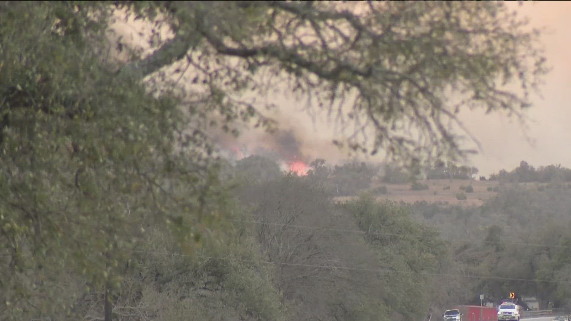 According to the Texas A&M Forest Service, fire activity has diminished.