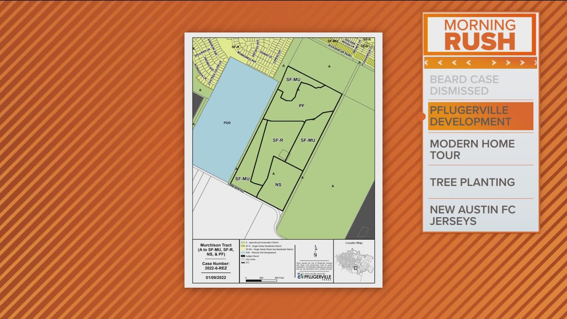 The Pflugerville City Council gave the green light to develop 120 acres of land into a mixed-use neighborhood.