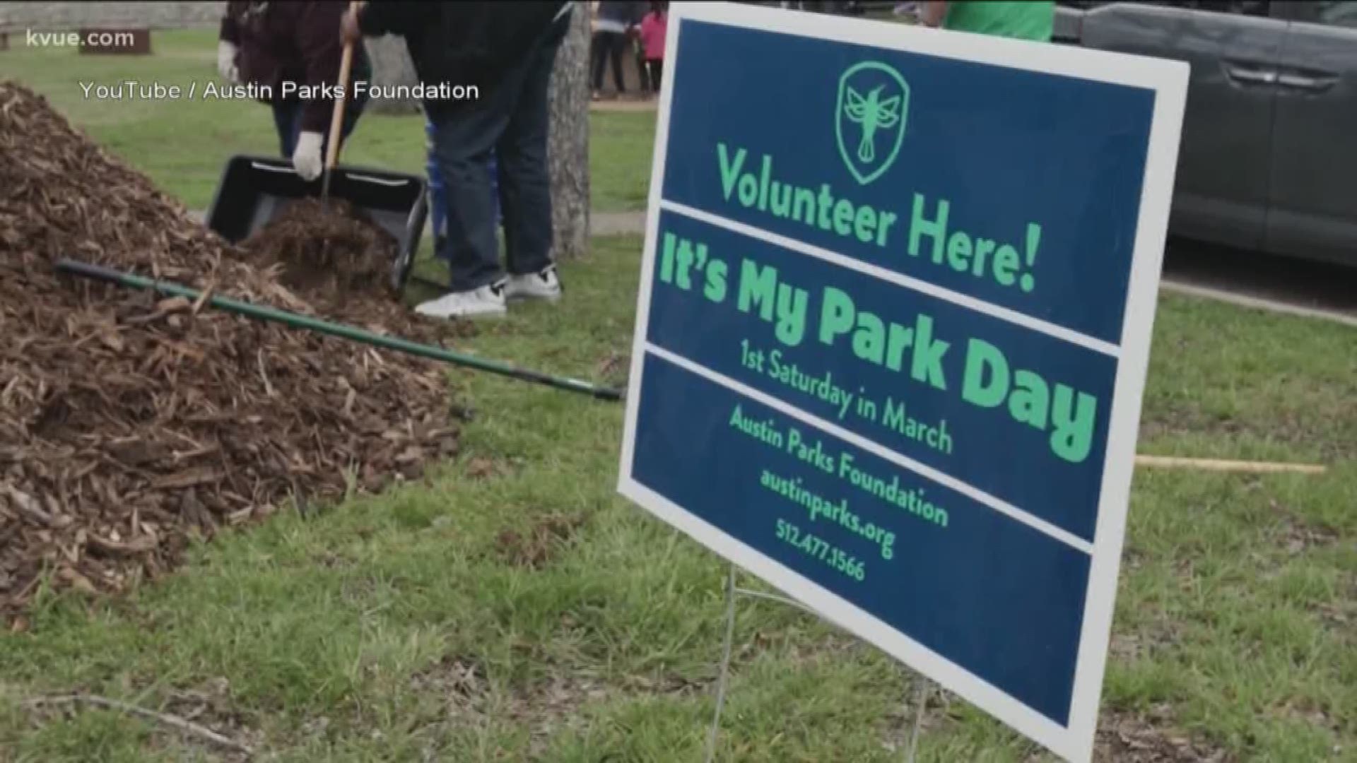 Hundreds of volunteers are putting in a little work to make our parks better.