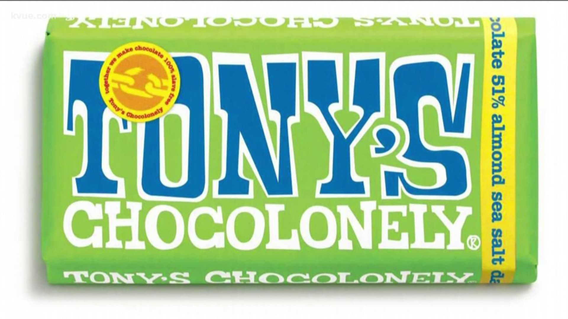 A company named Tony's Chocolonely is using SXSW to spread their message about ethics in the food industry. Members of the company are driving from city to city to meet new friends, share chocolate and information about the inequalities in the cocoa industry.