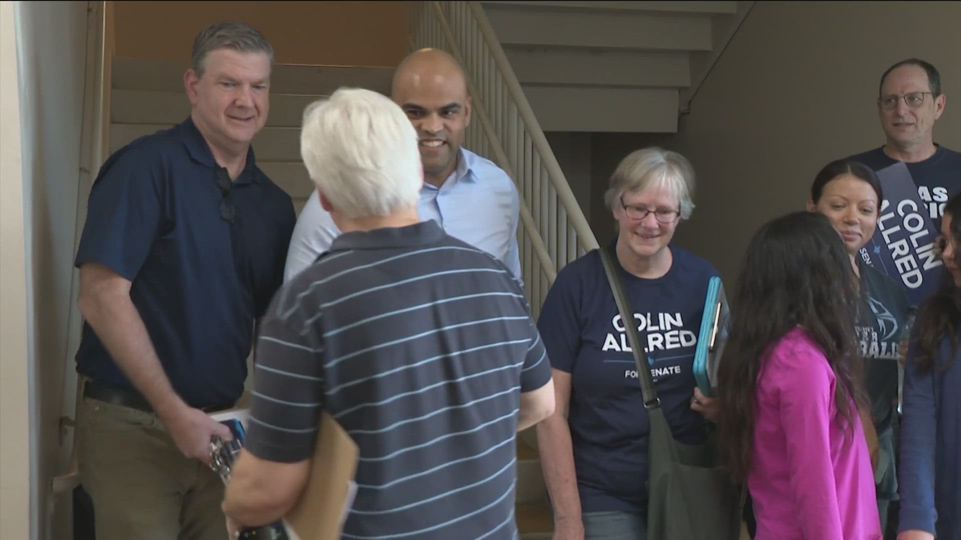 On Saturday, Rep. Colin Allred made his way from Dallas to Austin as part of his statewide weekend of action to get voters out to the polls.