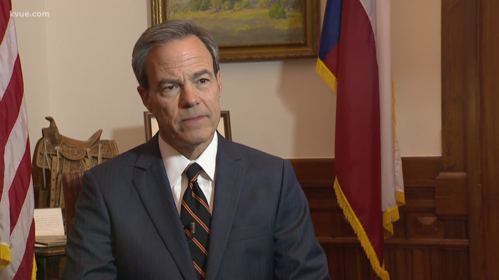 This week -- there was a major shake-up at the Capitol. Speaker of the House Joe Straus announced he will not run for re-election.