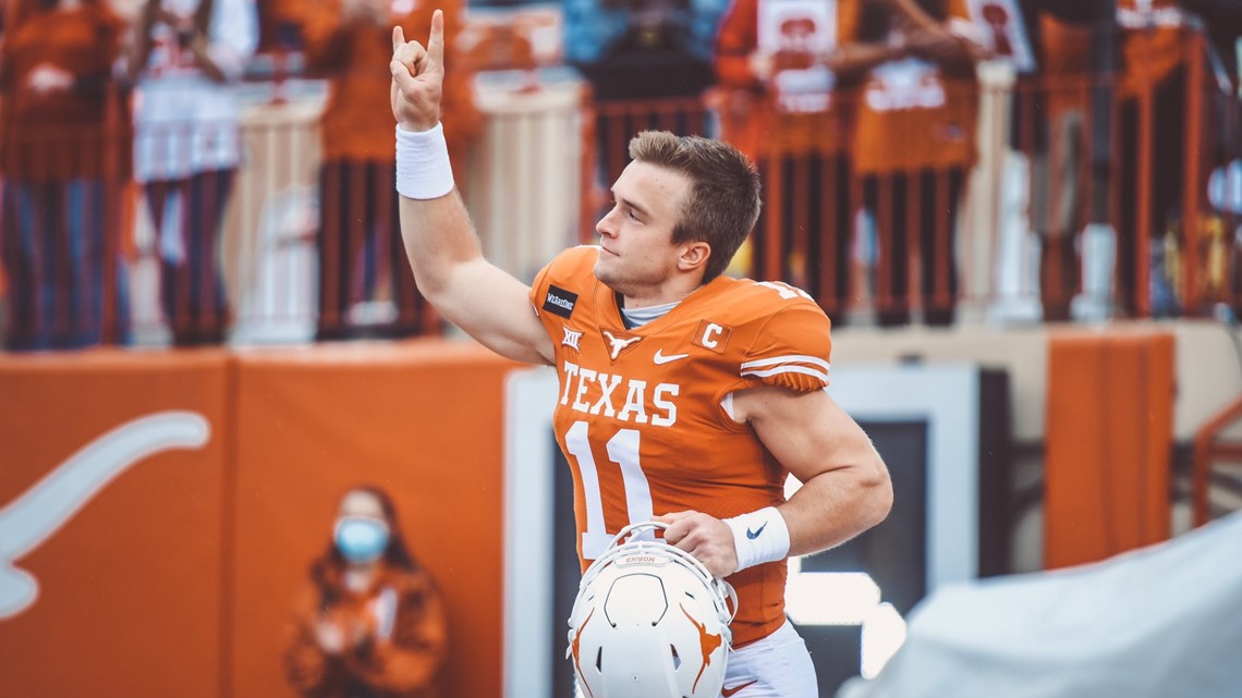 Sam Ehlinger last captain standing for Texas vs. CU Buffs in Alamo