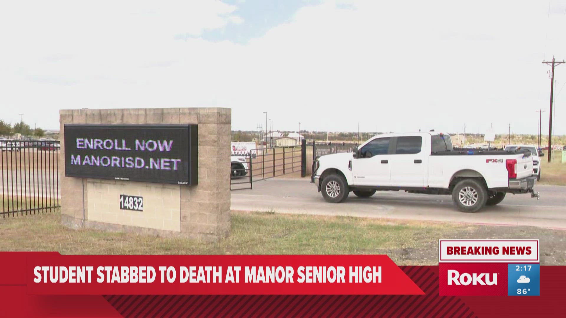 Police are investigating after a student was stabbed to death at a Manor ISD high school on Tuesday.