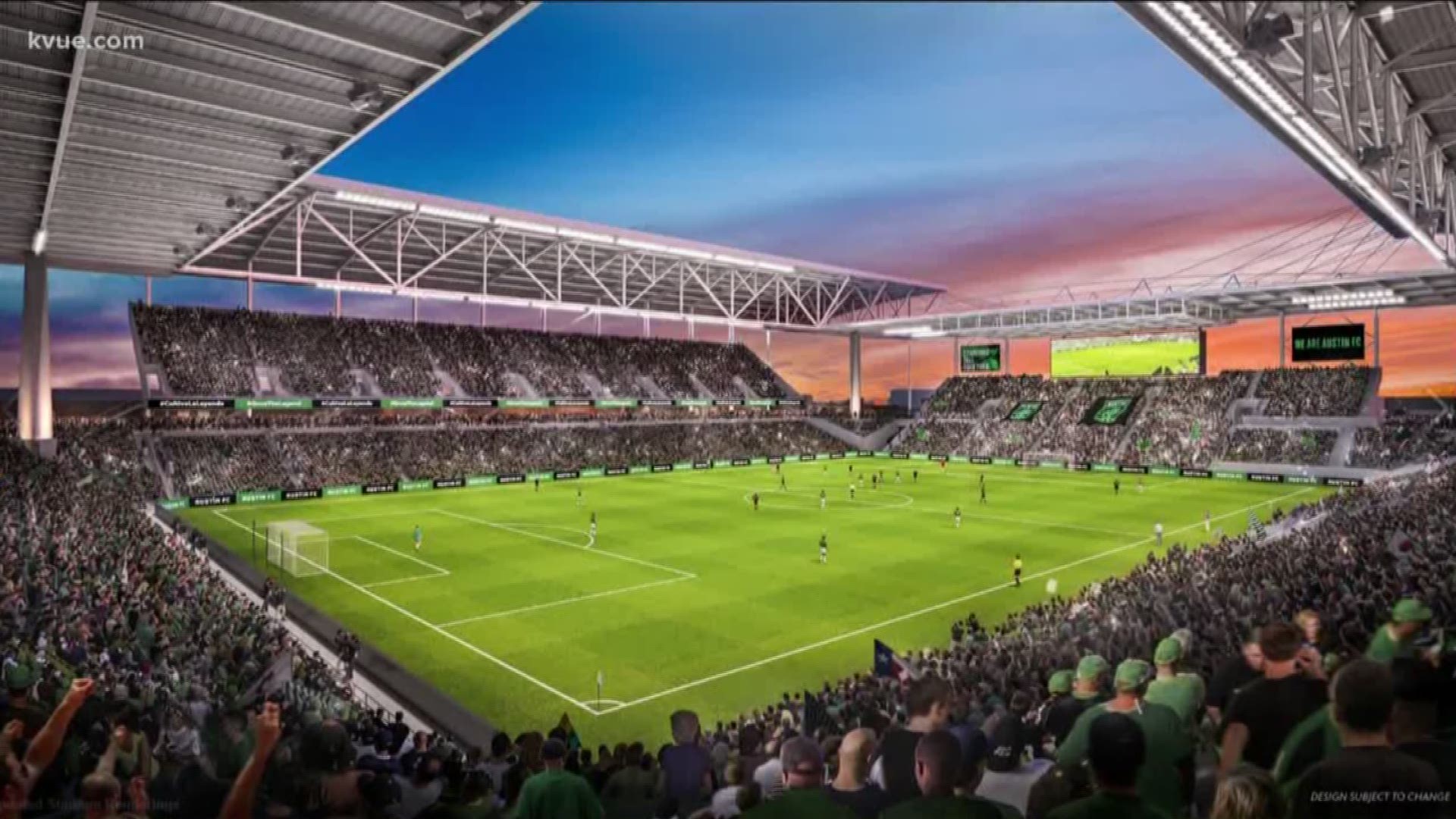 On Monday we saw new images of what Austin's major league soccer stadium will look like inside.