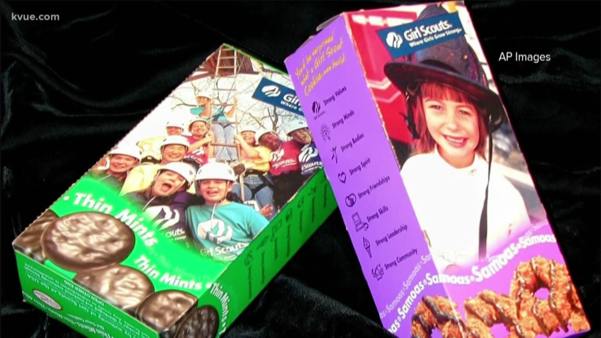 Don't worry, there's no shortage of Girl Scout Cookies.