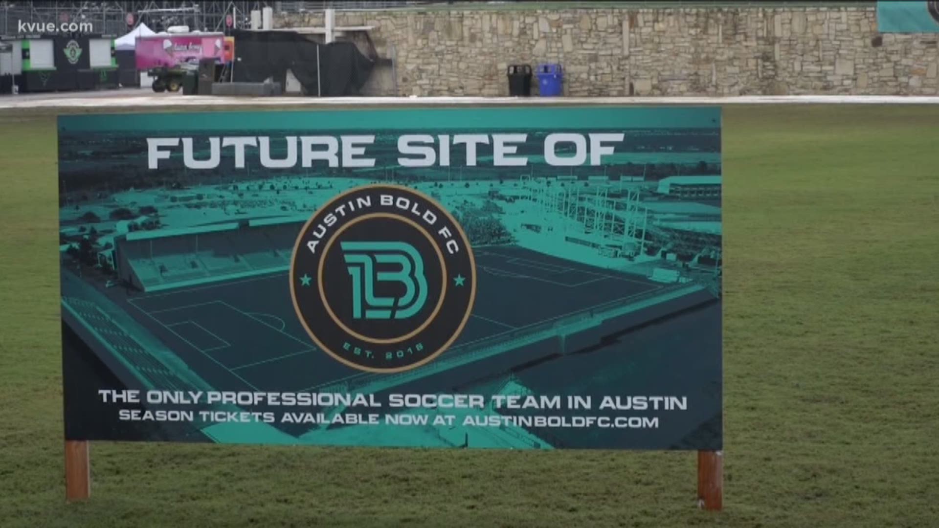 Austin Bold FC takes on San Antonio FC in the first home gate at the Circuit of the Americas in March.