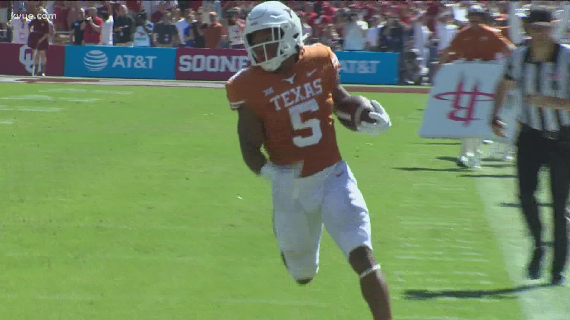 WATCH: Texas Ex Bijan Robinson's first NFL TD is insane - Burnt