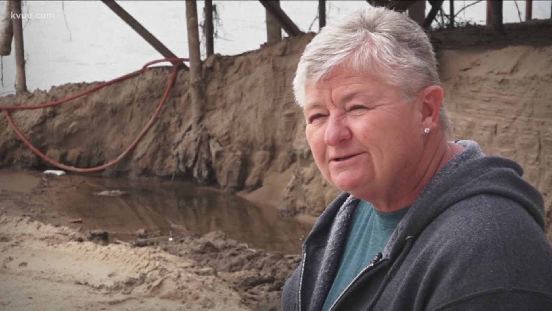 The LCRA lowered the lake so property owners could fix damage from last year's record flooding.