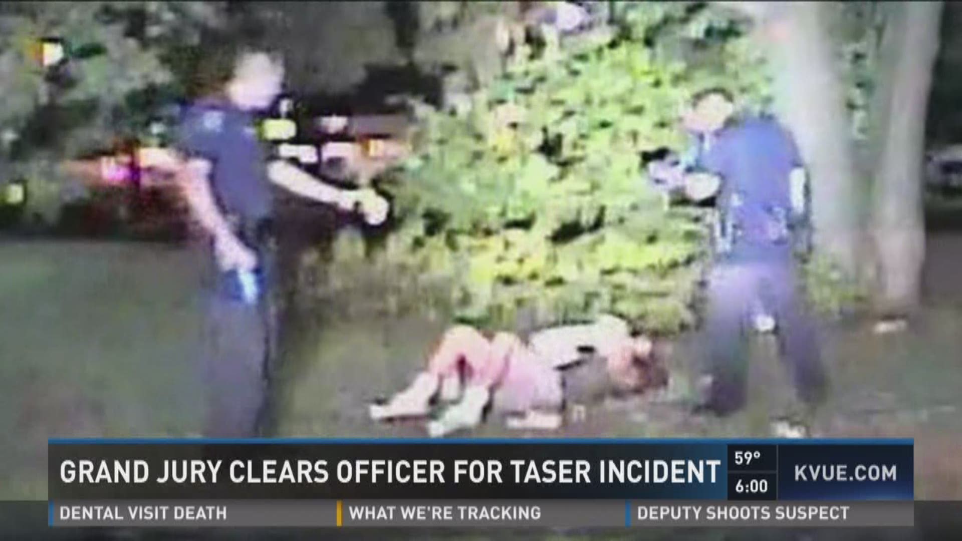 Grand jury clears officer in August 2015 taser incident