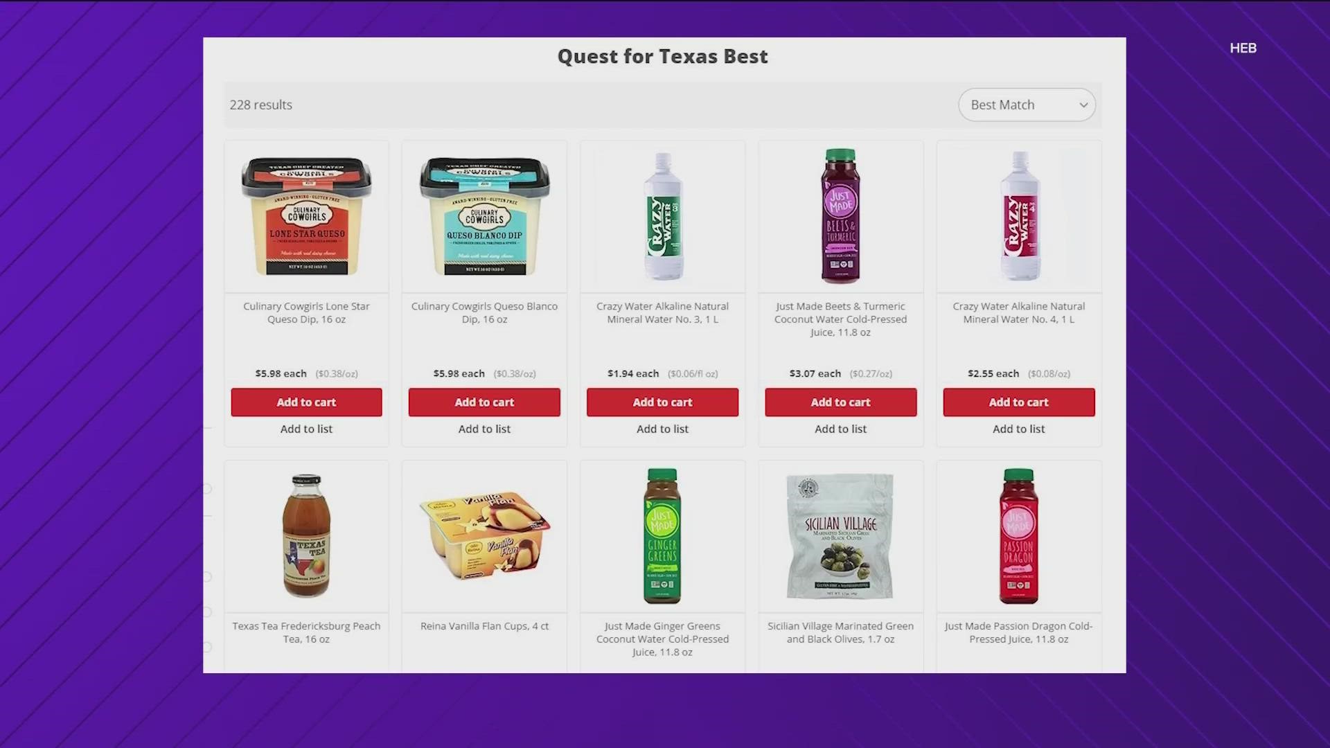 The grocery chain is searching for Texas residents and businesses to submit their product to be featured in-store across the State.