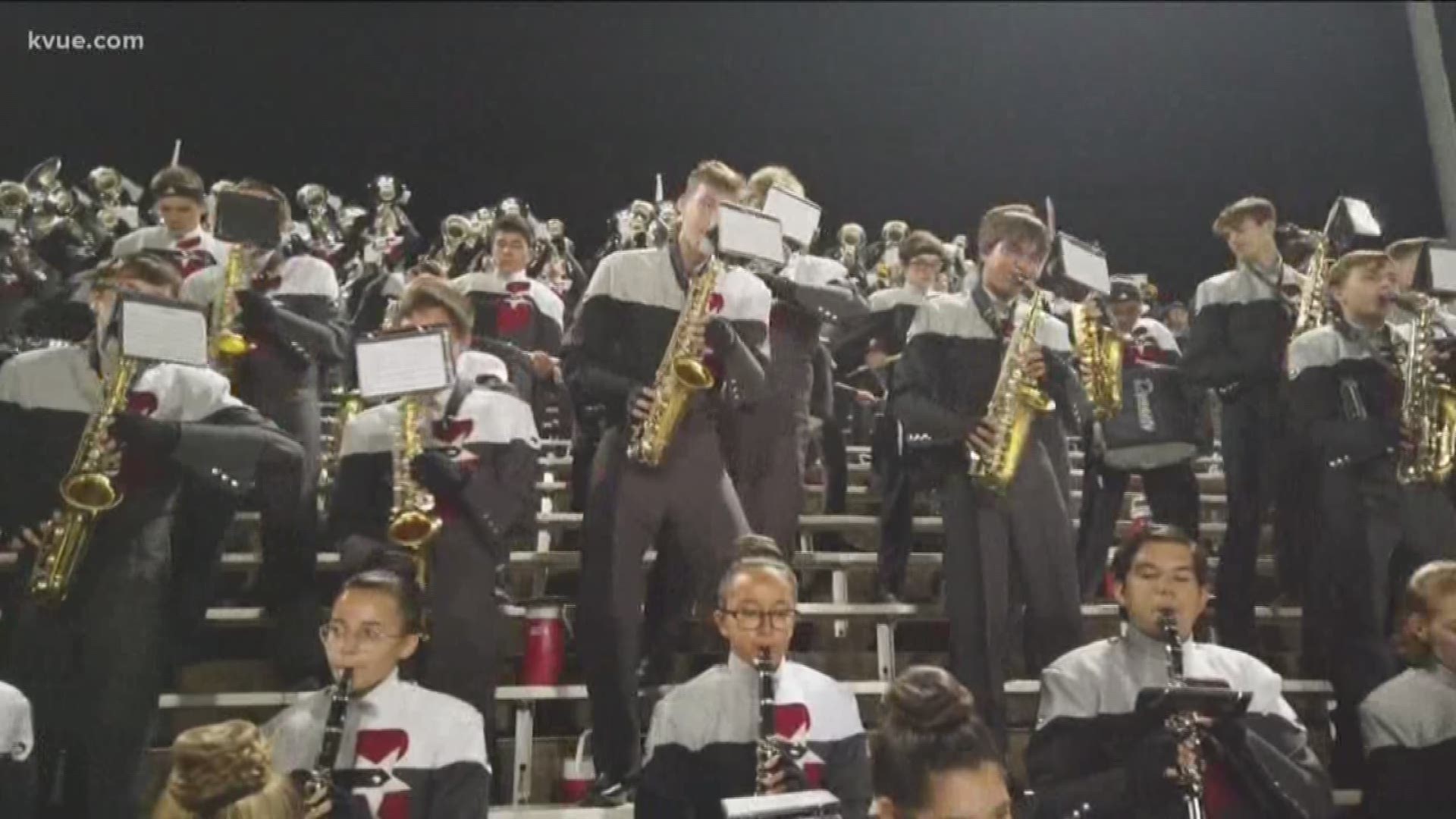 KVUE's Friday Football Fever Band of the Week for our Oct. 25 show goes to Bowie High School!