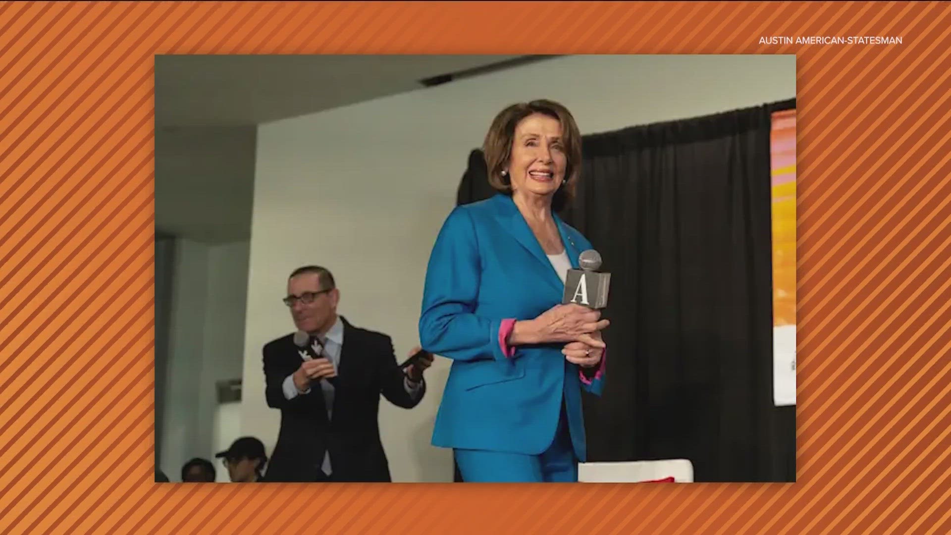 Nancy Pelosi, former speaker of the U.S. House, discussed the ongoing issues at the border this weakened during a panel at South by Southwest.