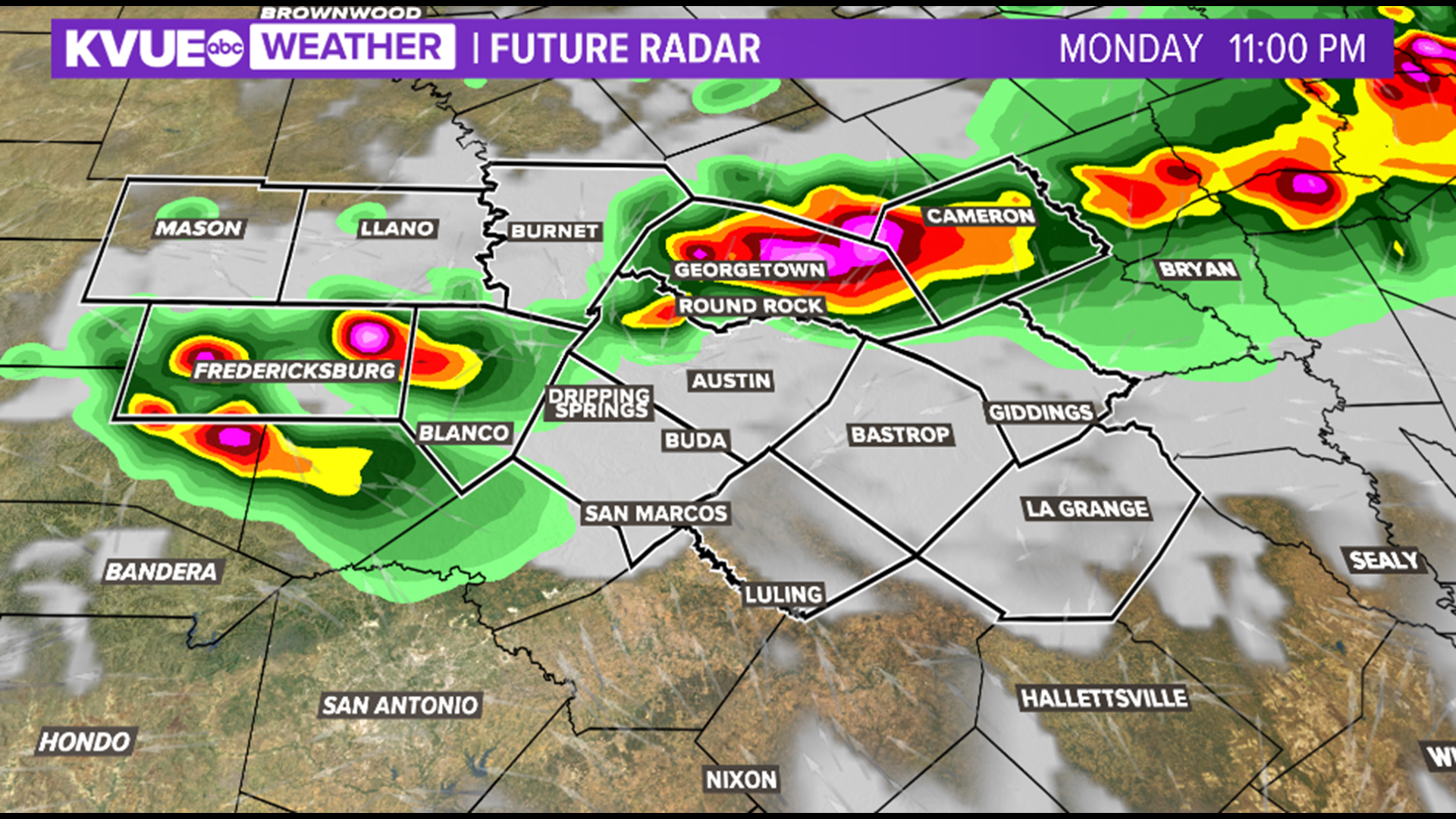 Cold front brings storms late Monday night and brief cooldown Tuesday ...