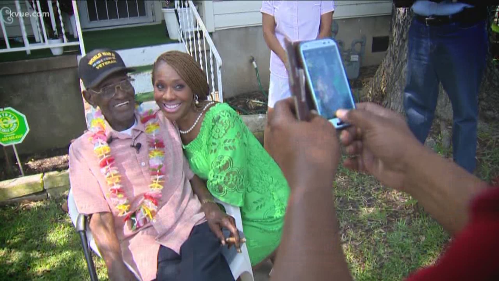 Richard Overton's family has a rich history throughout the city of Austin