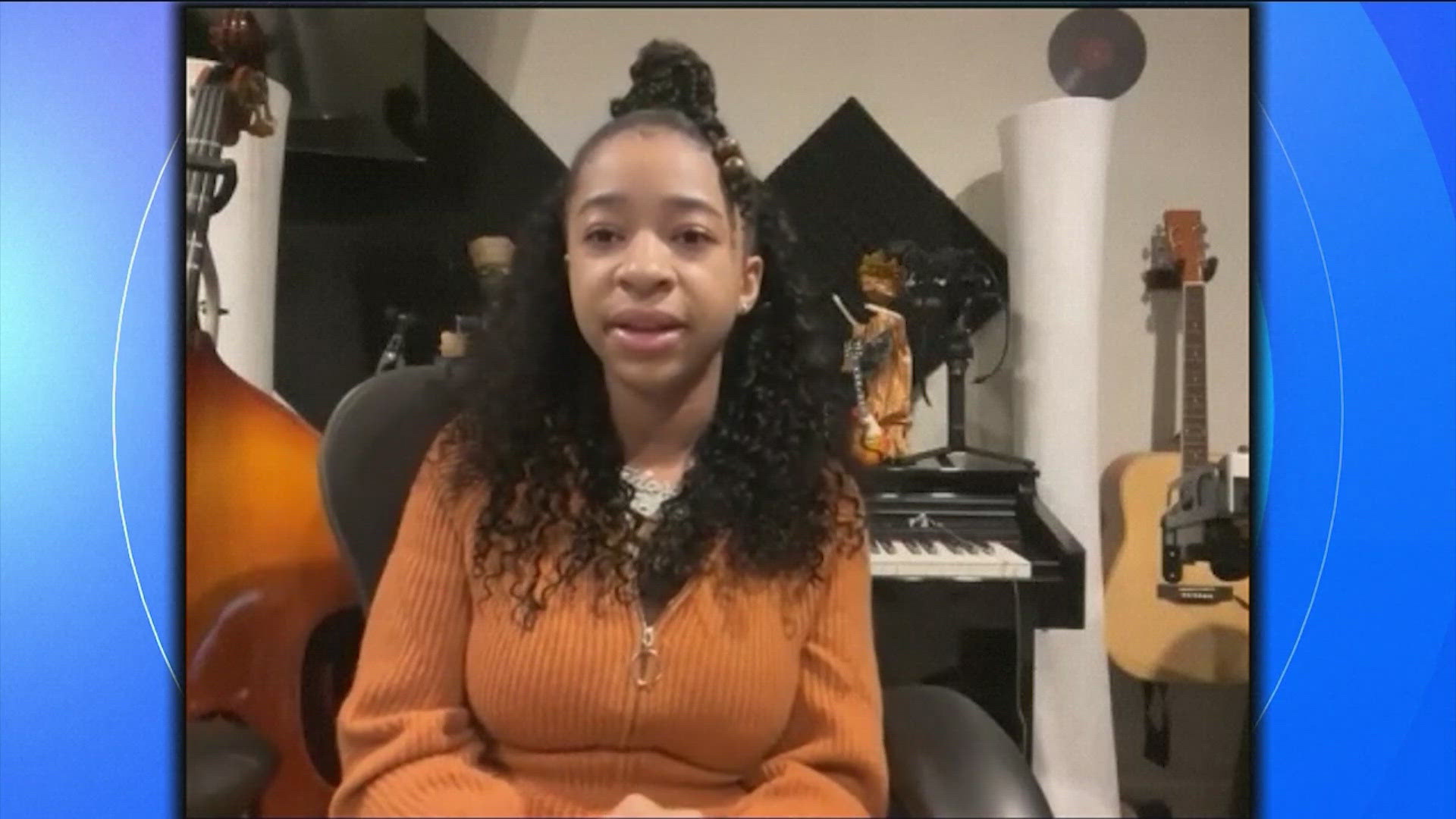 A rising young star in the R&B scene has had the music in her from a very young age. And her love of music has helped her navigate through life with autism.