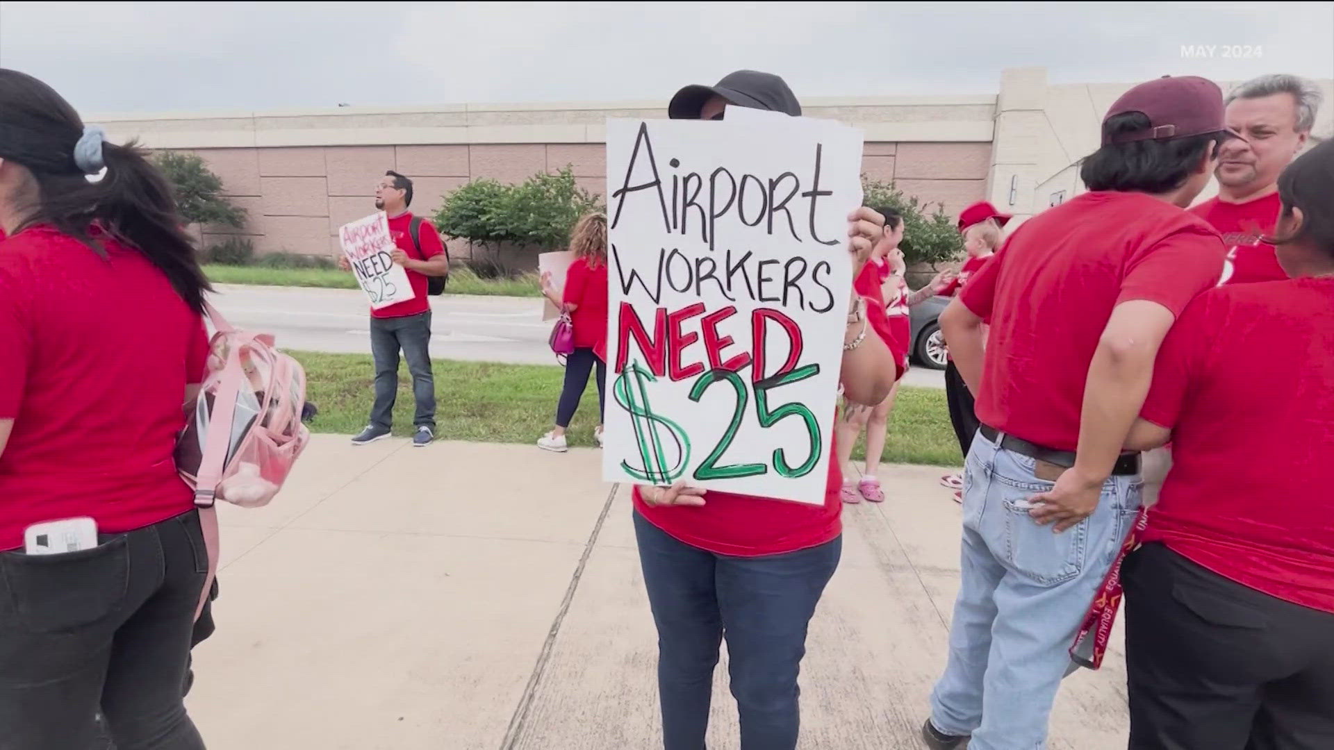 Food service workers at the Austin airport are celebrating after the city agreed to a $25 per hour minimum wage.