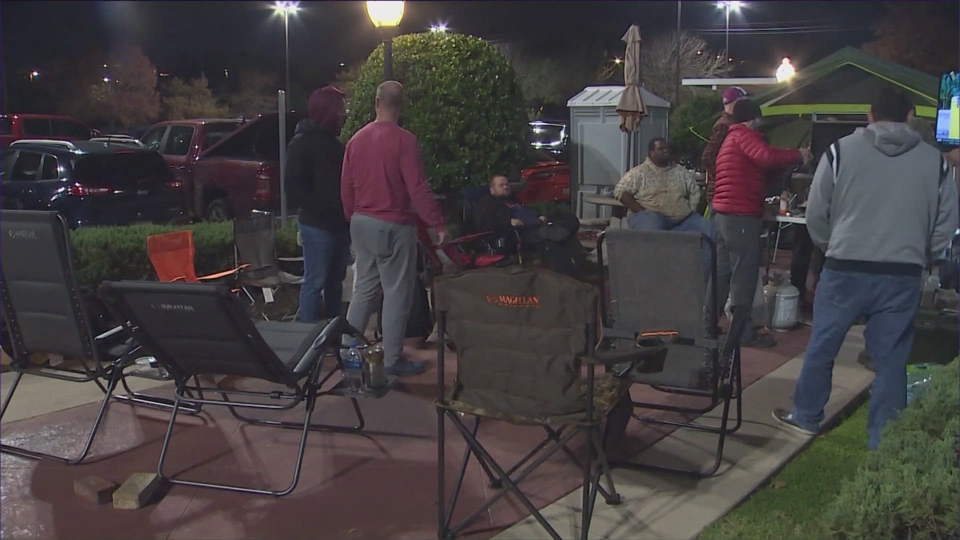 Spec's Bourbon Drop has Texans camping out in Austin