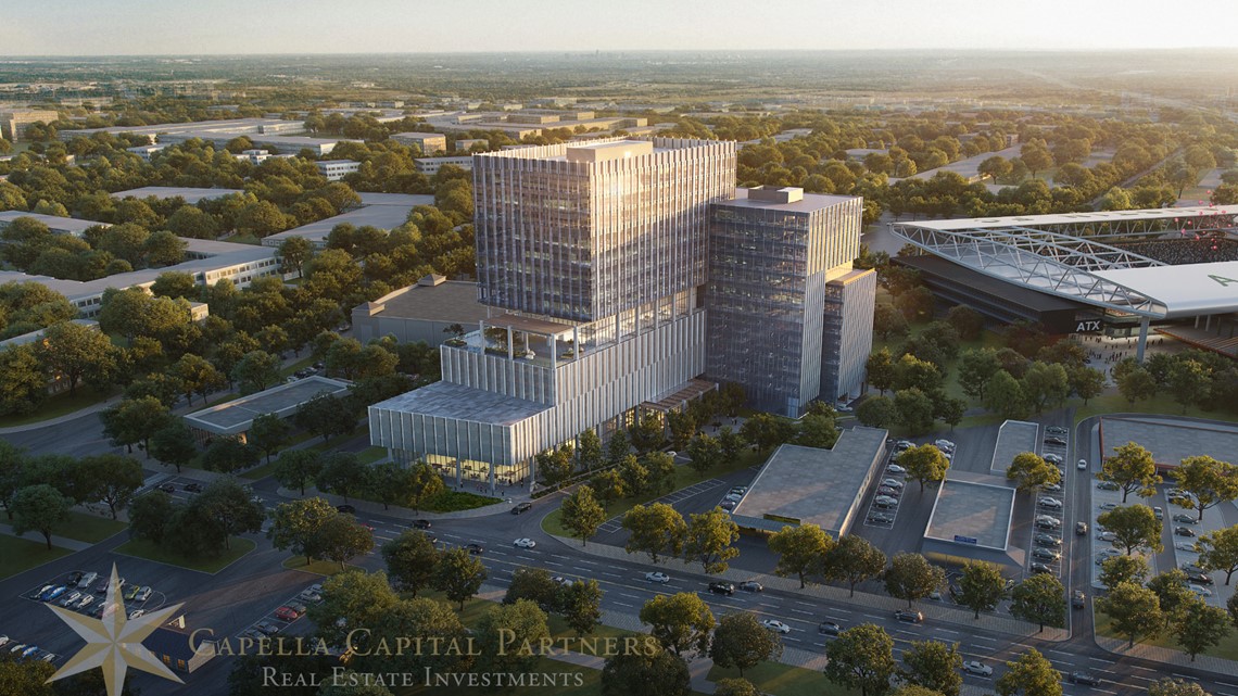 A new tower will neighbor Austin FC's future stadium in a ...