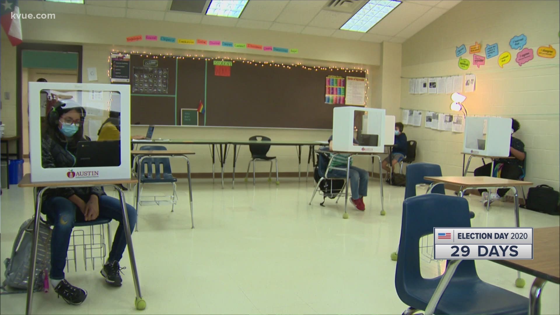 In-person learning started at 25% capacity for Austin ISD students on Monday. But some teachers think it's too soon for students and staff to return to campuses.