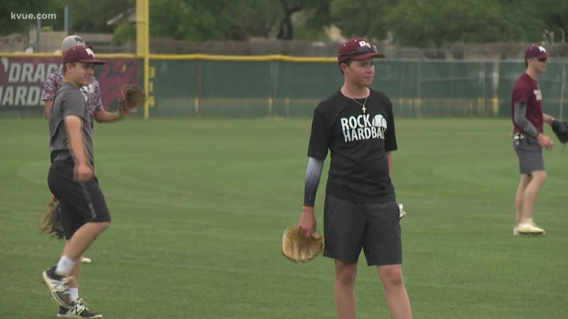 More than half of the starting lineup for the Round Rock High School baseball team is hoping to feel a little better today