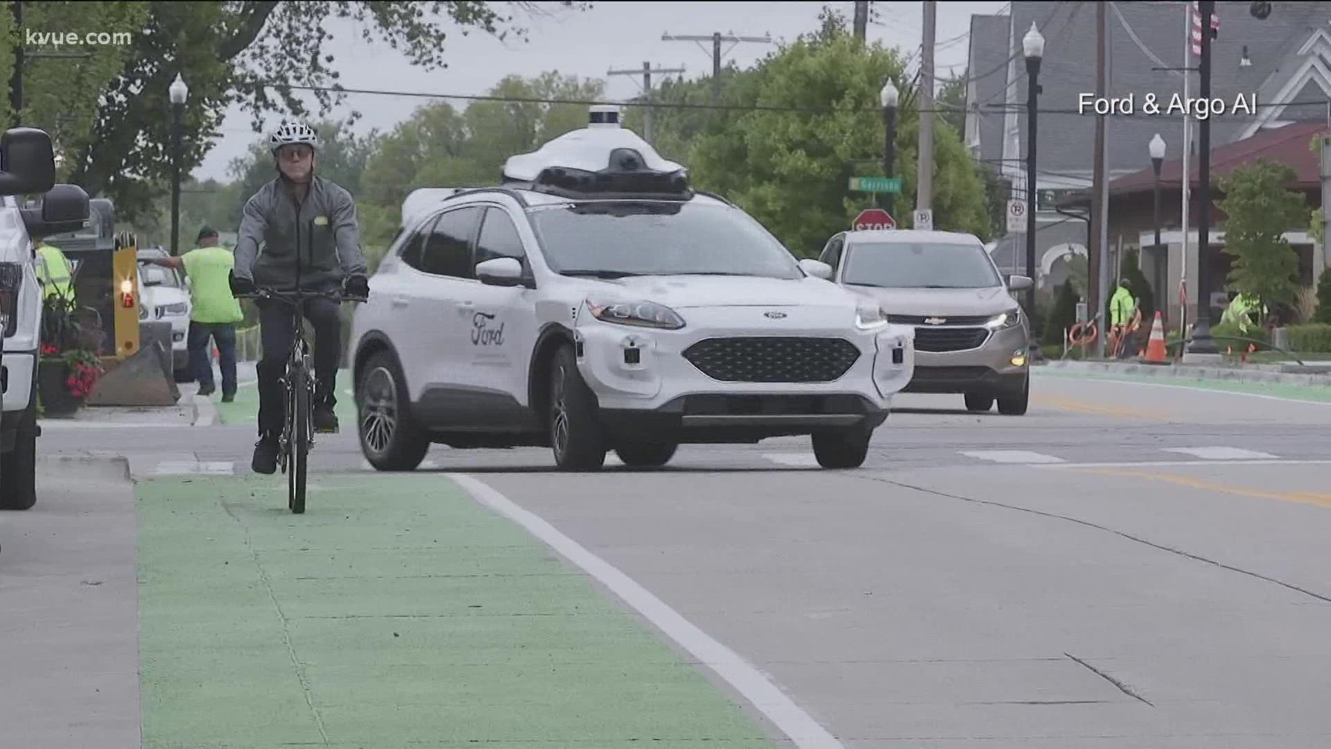 Ford teamed up Argo AI and Lyft to deploy autonomous cars in the streets of Austin.