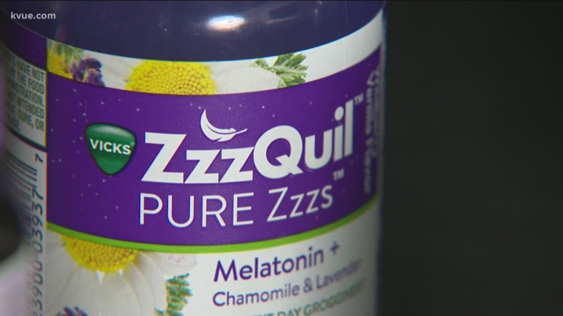 There are supplements available that claim to help you get a good night's sleep.