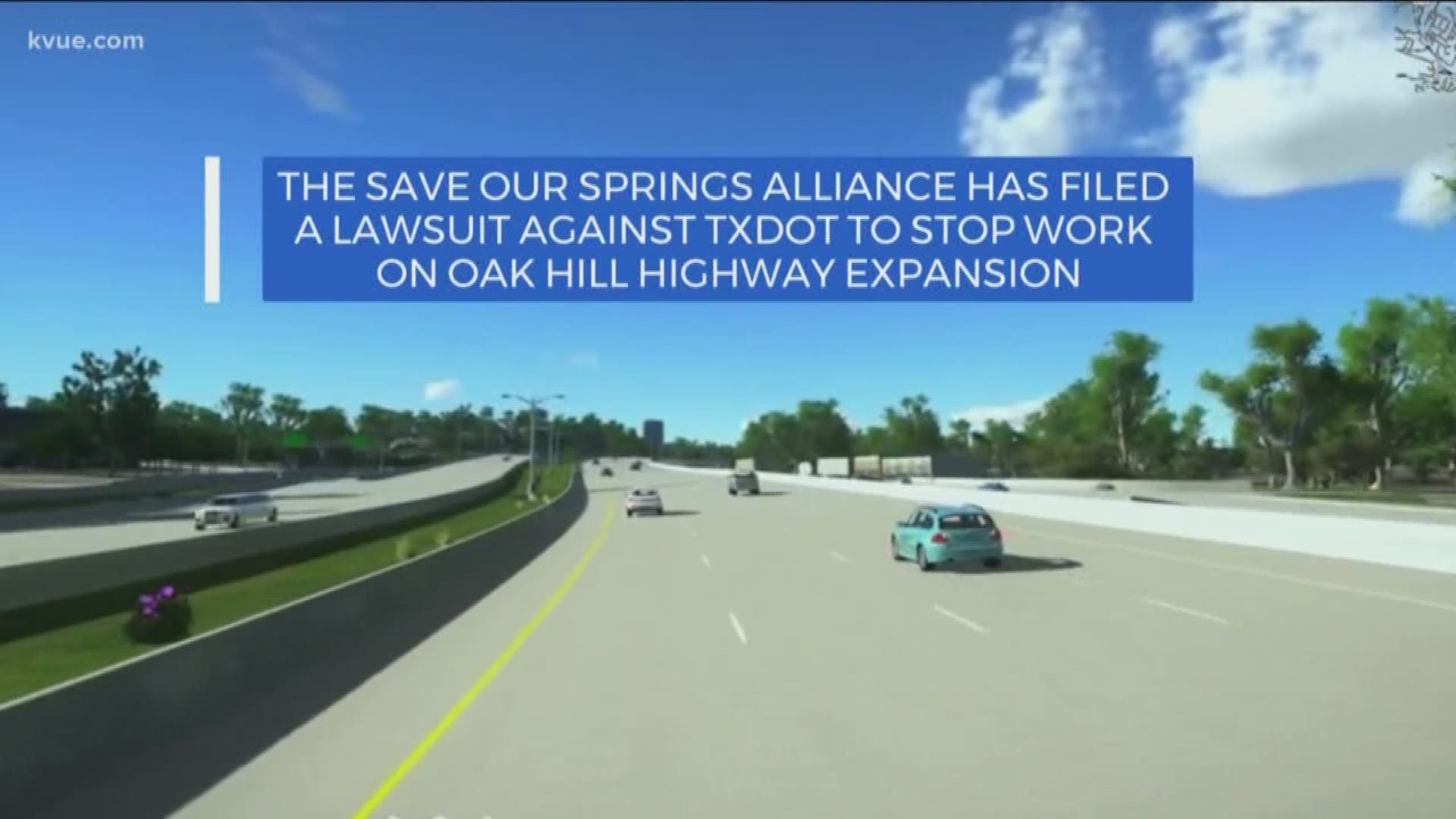 An environmental group wants to put the brakes on a major transportation project in Southwest Austin.