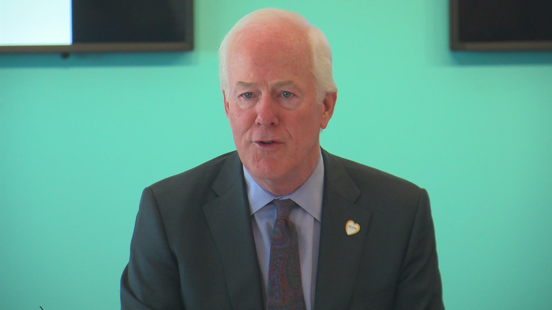 Senator John Cornyn hosted a roundtable on Wednesday at Facebook's Austin office to discuss the "CyberTipline Modernization Act."
